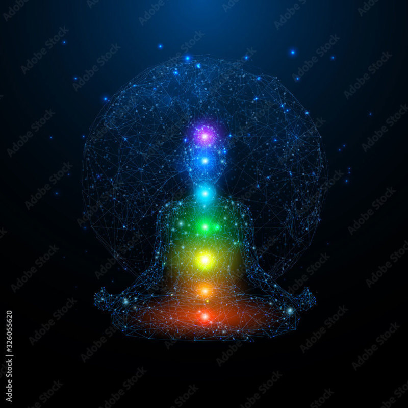 Illustration d'une personne avec les différents ressenti d'énergétique